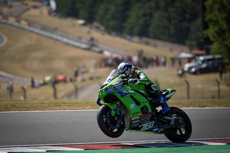 Gerloff at Donington Park